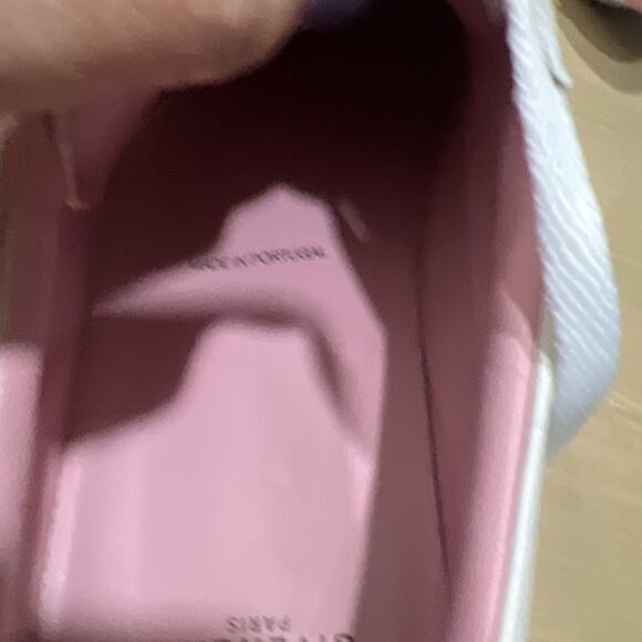 Givenchy Urban Knots Womens Size 38 White/Pink Leather Low Top Sneakers - Picture 7 of 11